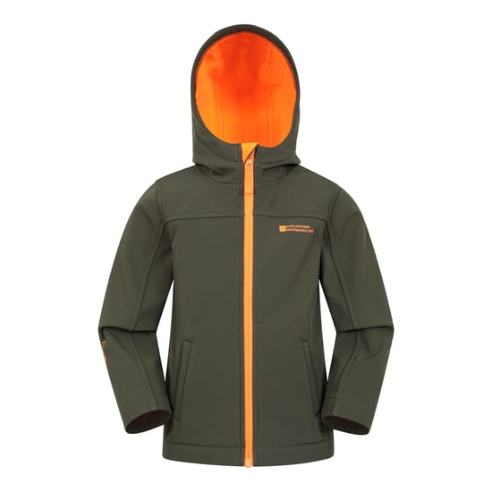 Mountain Warehouse - "Exodus" Softshelljacke Wasserbeständig für Kinder (Petrol) - Image 1