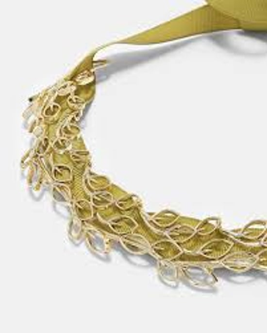 Ted Baker Wyldo Tbj1918 Wisteria Choker in Mid Green