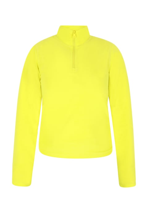 Mymo Fleecepullover Damen Limette - Image 1