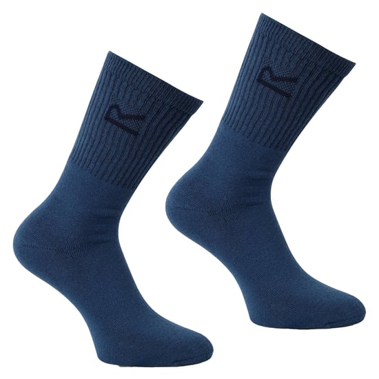 Regatta Great Outdoors Herren Socken, 3er-Pack (Marineblau meliert) - Image 1