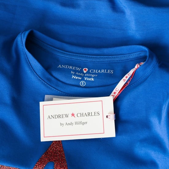 Andrew Charles By Andy Hilfiger Womens T-Shirt TS501 03 1002 Tarana Blue