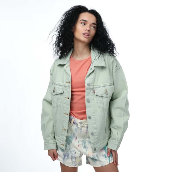 Women's Levis 90's Trucker Jacket in Green