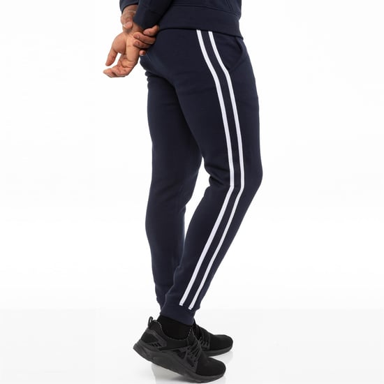 Marineblaue Herren-Trainingsanzug-Jogger| Enzo Designer Menswear - Image 4
