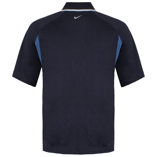 Nike Swoosh Mens Navy Blue Polo Shirt