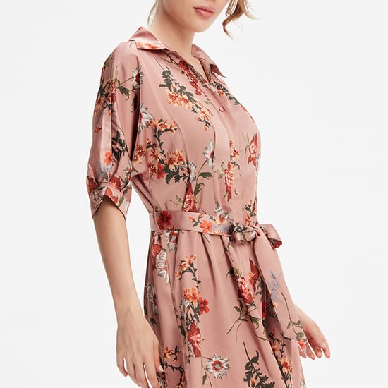 Hemdkleid mit Blumendruck - Image 3