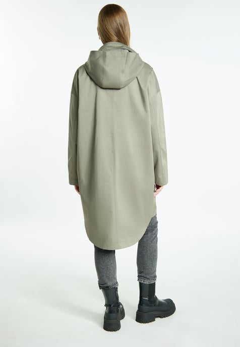 Dreimaster Parka Damen oliv - Image 3