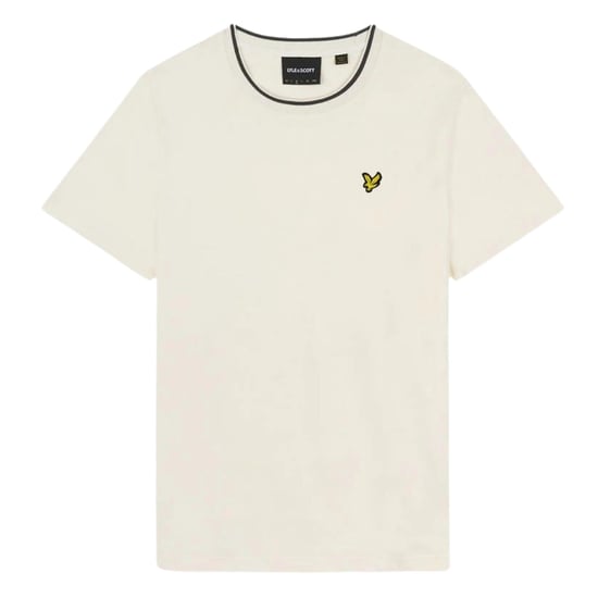 Lyle & Scott Kreide-T-Shirt mit gespitztem Kragen - Image 1