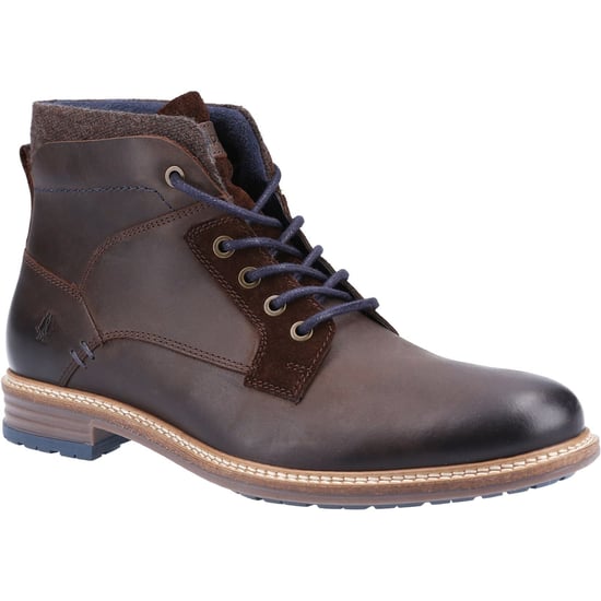Hush Puppies Joel Leder Herrenstiefel Braun - Image 1