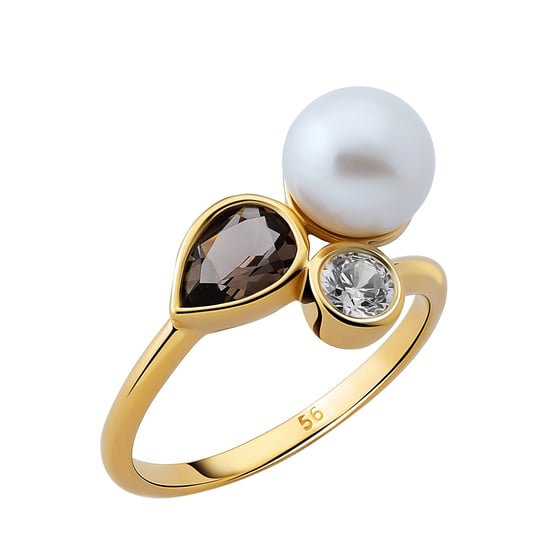 Orphelia Damen-Ring Sterling-Silber 925 – Gold ZR-7498/G - Image 3