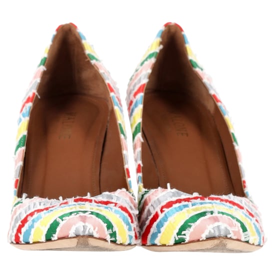 Malone Souliers Brenda Pumps aus mehrfarbigem Canvas - Image 2