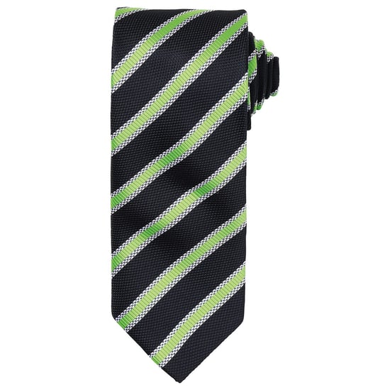 Premier - Krawatte für Herren (Schwarz/Limone) - Image 1