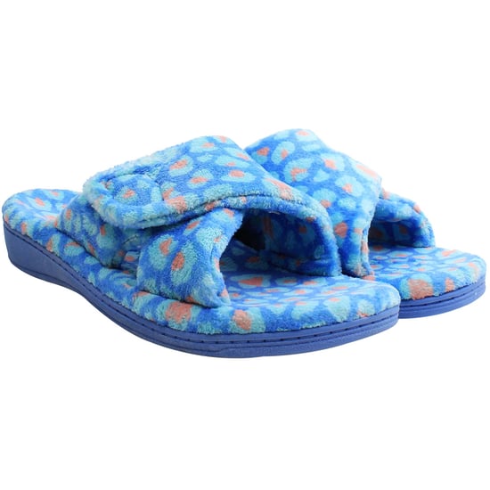 Vionic Relax Terry Damen Hausschuhe Blau - Image 5