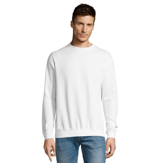 SOLS - "New Supreme" Sweatshirt für Herren/Damen Unisex (Weiß) - Image 1