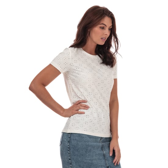 Women's Jacqueline de Yong Cathinka T-Shirt in White