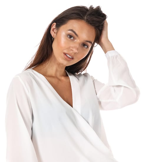 Women's Only Toscany Wrapover Blouse in White