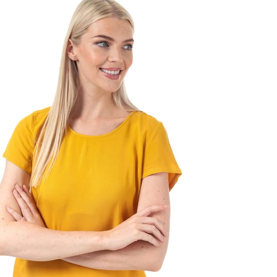 Women's Only First One Life Top in Yellow