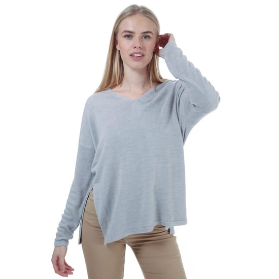 Women's Only Amalia V-Neck Jumper in Light Grey