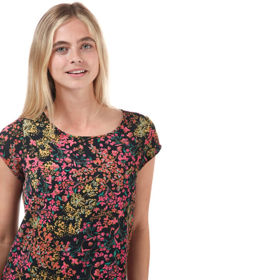 Women's Only Nova Lux Short Sleeve Top in Navy