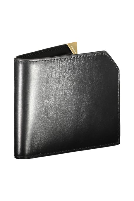 Calvin Klein Black Leather Men's Wallet