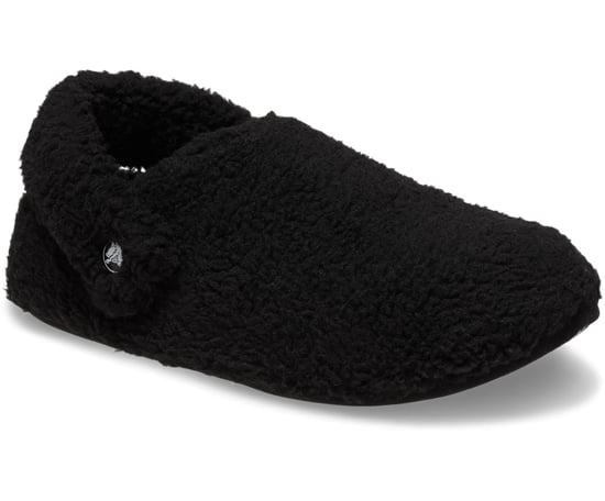 Crocs Classic Cozzzy Frauen Schwarz Hausschuhe - Image 1