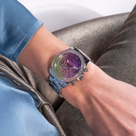 Guess GW0483L1 Sol Rainbow Glitter Dial Ladies Watch