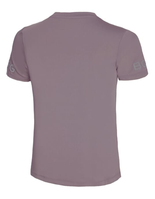 Björn Borg - Damen Classic Training Kurzarm T-Shirt - Braun - Image 2