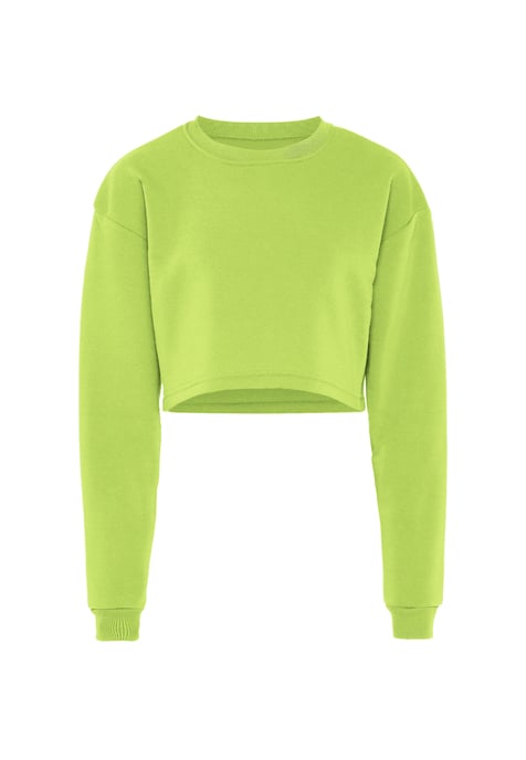 Mymo Sweatshirt Damen Saure Limette - Image 1