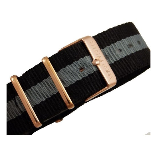 Devout & Lomba Mens Watch DL008MSPBK-GR-03BLACK (42 mm)