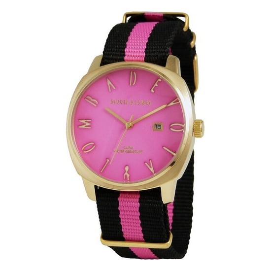 Devout & Lomba Mens Watch DL008MSPBK-PK-02PINK (42 mm)
