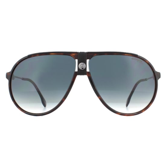 Carrera Aviator Mens Havana Green Gradient Sunglasses