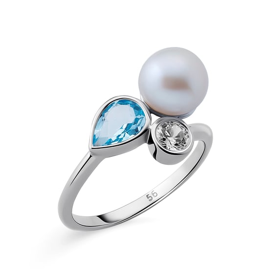 Orphelia Damenring 925 Sterling Silber - Silber ZR-7498 - Image 1
