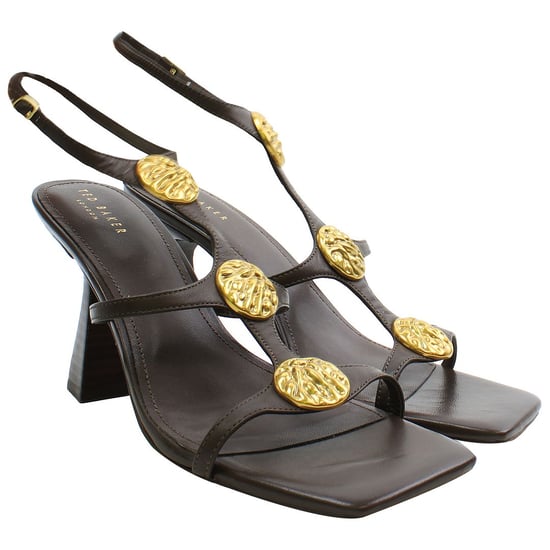 Ted Baker Tayalin Womens Brown Heeled Sandals - Image 2