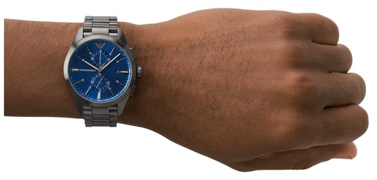 Emporio Armani AR11481 Claudio Blaues Zifferblatt Chronograph Herrenuhr - Image 4