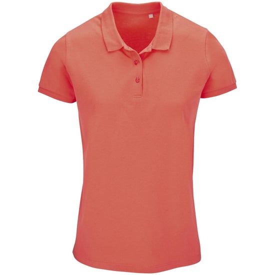 SOLS - "Planet" Poloshirt Baumwolle aus biologischem Anbau für Damen (Pop Orange) - Image 1