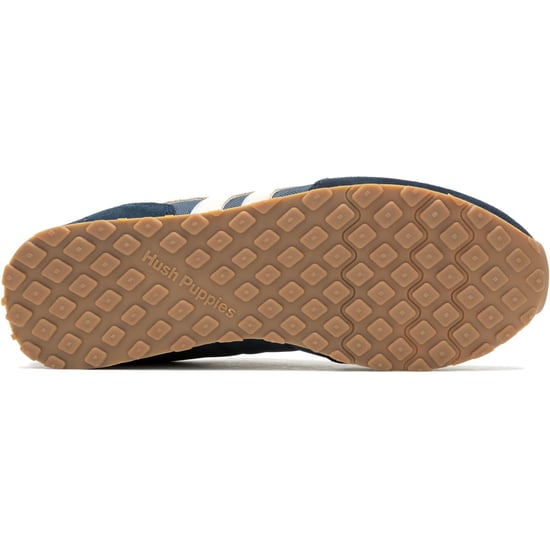 Hush Puppies Seventy8 Herren Sneaker Aus Leder In Marineblau - Image 3