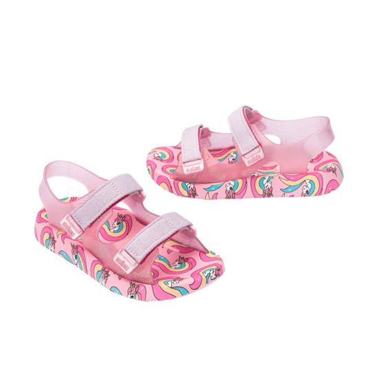 Mix Pink/Transp Pink Sandal - Image 2