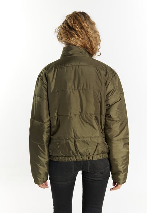 Mymo Leicht wattierte Blousonjacke Damen militärisch oliv - Image 4
