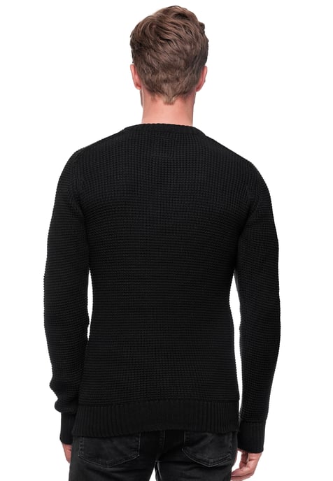 Rusty Neal Pullover Casual Fit Schwarz - Image 5