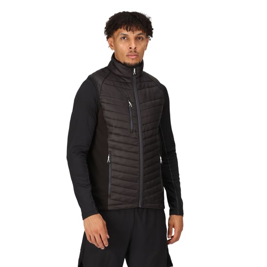 Regatta - "Navigate" Weste Hybrid für Herren (Schwarz/Mittelgrau) - Image 3