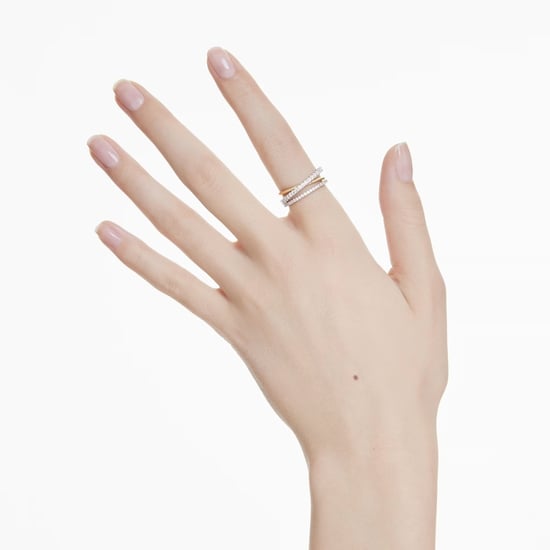 Swarovski 'Hyperbola' Damenring aus Metall - Silber/Gold 5689729 - Image 5