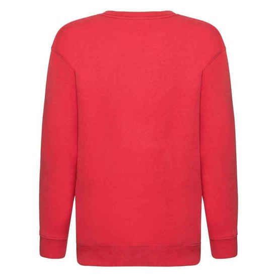 Fruit of the Loom - "Premium" Sweatshirt Überschnittene Schulter für Kinder (Rot) - Image 2