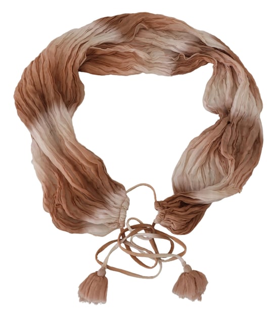 Ermanno Scervino Mehrfarbiger Seidentuch-Wickelschal Damen-Schal - Image 1