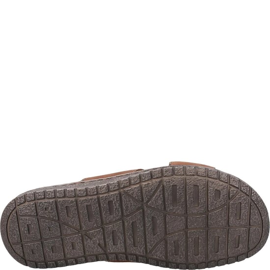 Hush Puppies - Herren Sandalen "Nile", Überkreuzt, Leder (Braun) - Image 4