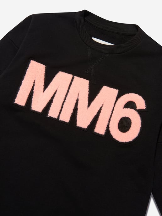 MM6 Maison Margiela Kids Logo Sweater Dress