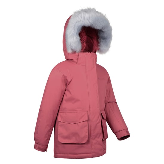 Mountain Warehouse Childrens/Kids Ranger Logo Wasserdichte Jacke (Rosa) - Image 5