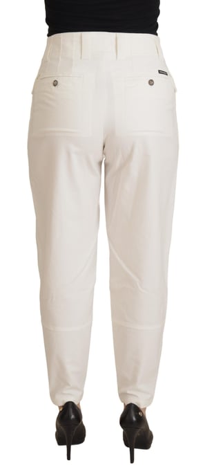 Schicke Baumwoll-Hose mit schmalem Bein - Image 2