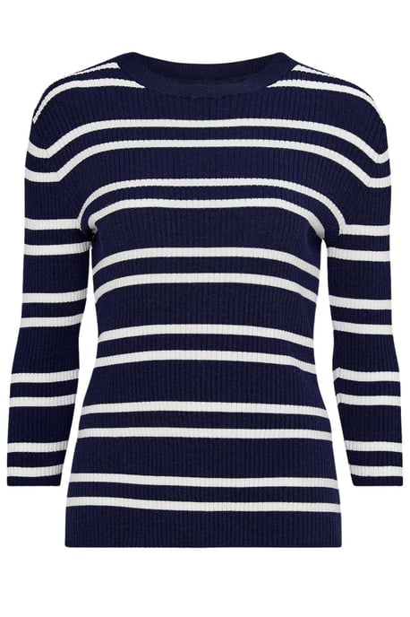 Striped Ribbed Sweater