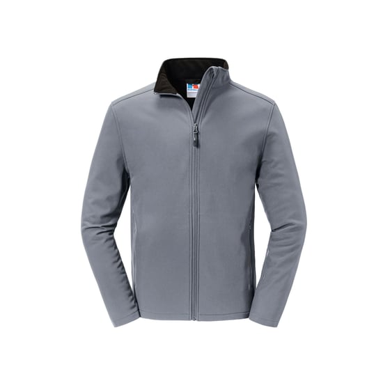 Russell - "Essential" Softshelljacke recyceltes Material für Herren (Eisen) - Image 1