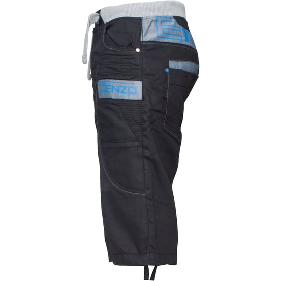 Elastische Herren-Denim-Shorts| Enzo Designer Menswear - Image 2
