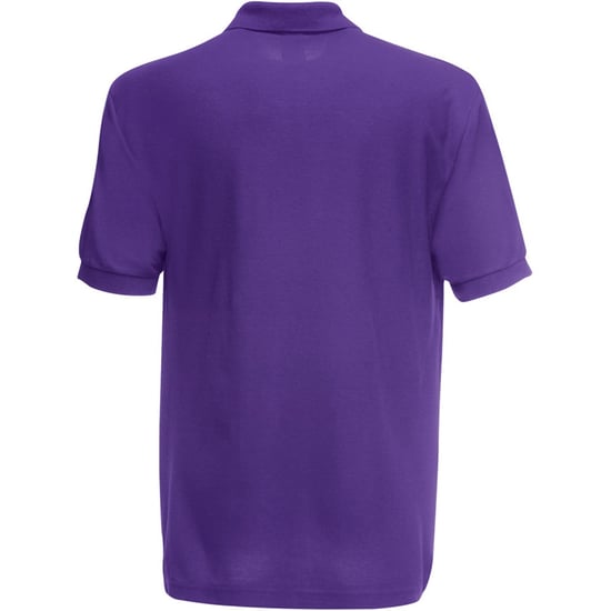 Fruit of the Loom - Poloshirt für Kinder kurzärmlig (Lila) - Image 2